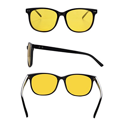 Bokewy Night Vision Driving Glasses Polarized Anti-glare Clear Sun Glasses Men & Women Fashion - Image 4