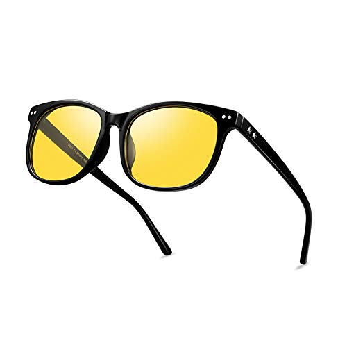 Bokewy Night Vision Driving Glasses Polarized Anti-glare Clear Sun Glasses Men & Women Fashion