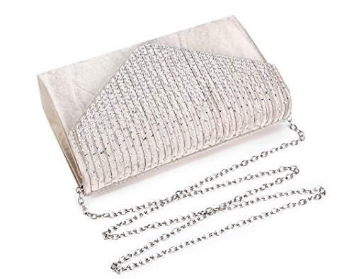 Nodykka Purses and Handbags Envelope Evening Clutch Crossbody Bags Classic Wedding Party Shoulder Bag for Women - Image 3