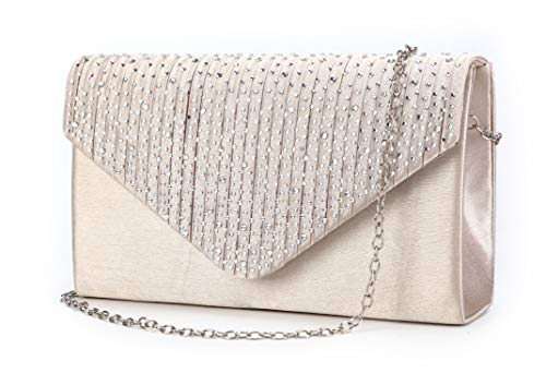 Nodykka Purses and Handbags Envelope Evening Clutch Crossbody Bags Classic Wedding Party Shoulder Bag for Women - Image 4