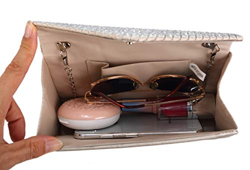 Nodykka Purses and Handbags Envelope Evening Clutch Crossbody Bags Classic Wedding Party Shoulder Bag for Women - Image 7
