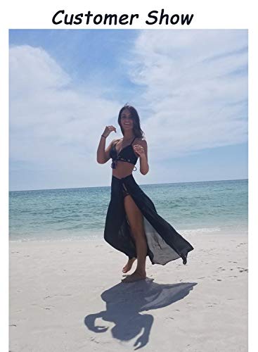 OmicGot Women's Swimsuit Cover Up Beach Sarong Wrap Maxi Skirt - Image 5