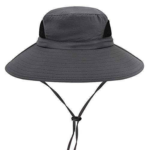Ordenado Womens Sun Hat UV Protection, Foldable Mesh Waterproof Wide Brim Bucket Hats for Summer Beach Fishing Hiking - Image 3