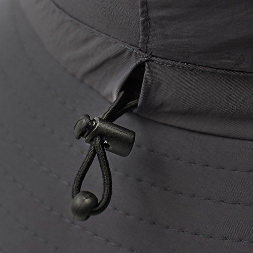 Ordenado Womens Sun Hat UV Protection, Foldable Mesh Waterproof Wide Brim Bucket Hats for Summer Beach Fishing Hiking - Image 5