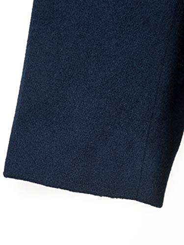 PERSUN Women‘s Classic Notch Lapel Long Sleeve Longline Coat - Image 7