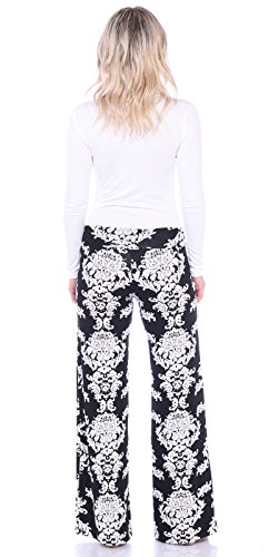 Popana Womens Casual Wide Leg Summer Palazzo Pants Plus Size Made in USA - Image 5