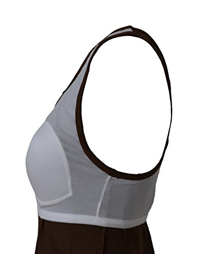 Private Island Women UPF50+ Tankini Bathing Swimsuits Sleeveless Tank Bra Top Swim Rash Guard (RTY) - Image 5