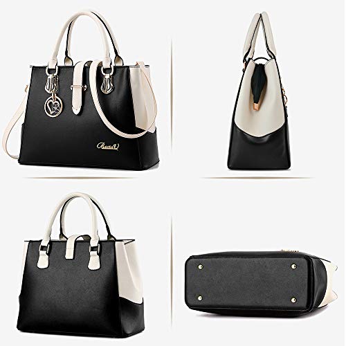 Purses and Handbags for Women Tote Shoulder Crossbody Bags with Long Strap Detachable - Image 4