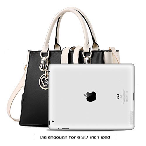 Purses and Handbags for Women Tote Shoulder Crossbody Bags with Long Strap Detachable - Image 7