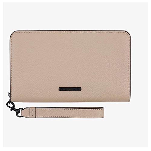 Rebecca Minkoff Regan Universal iPhone Plus Leather Wristlet Wallet, Nude - Image 5