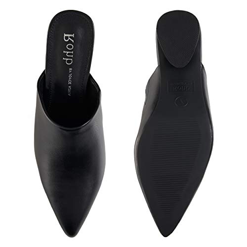 Rohb by Joyce Azria Willow Pointed Toe Block Heel Women’s Slip On Backless Boot Mule/Clog - Image 6