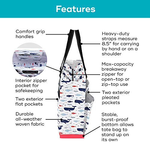 SCOUT Uptown Girl - Organizer Work Tote Bags For Women - 4 Exterior Pockets - Nurse Bag, Travel Bag, Office Laptop Tote… - Image 3