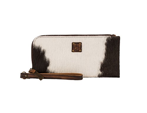 STS Ranchwear Western Leather Classic Cowhide Clutch