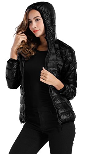 Sarin Mathews Womens Packable Ultra Lightweight Down Jacket Outwear Puffer Coats - Image 6