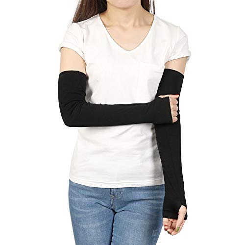 Sheeper Womens Arm Warmer Sleeves Sun Protection Outdoor Driving Arm Cover - Image 3