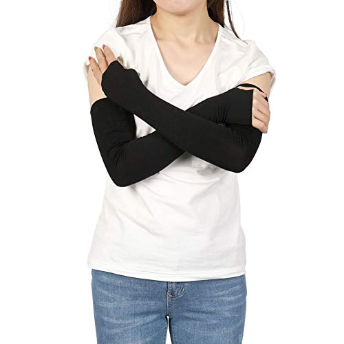 Sheeper Womens Arm Warmer Sleeves Sun Protection Outdoor Driving Arm Cover - Image 5