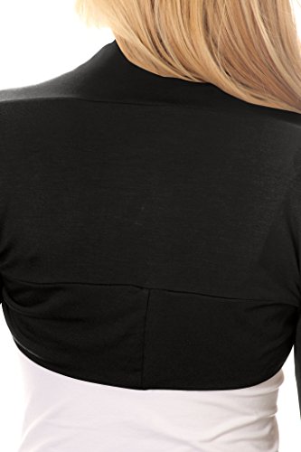 Simlu Long Sleeve Bolero Shrug for Women Casual Bolero for Everyday, Date Nights, Parties - Image 5