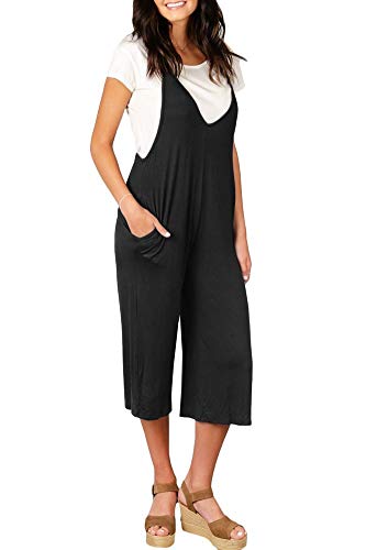 Spadehill Women's Casual Loose Fit Jumpsuit with Pocket - Image 3