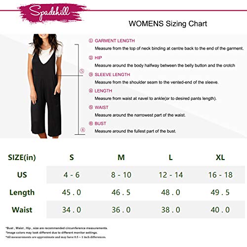 Spadehill Women's Casual Loose Fit Jumpsuit with Pocket - Image 6
