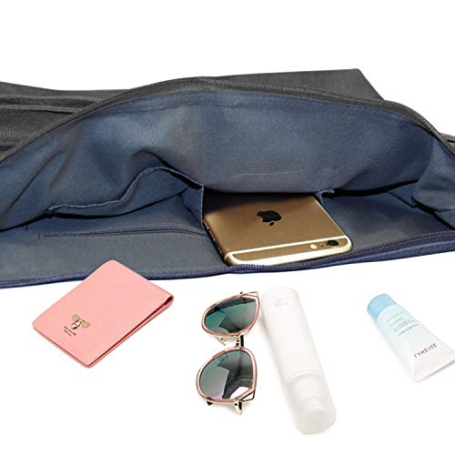 TOMAS Canvas Bag, Women's Hobo Handbags Canvas Shoulder Bag Hobo Crossbody Bag Casual Tote Bag Purse Shopping Work… - Image 5