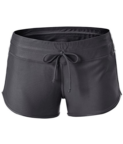 TSLA Women's Swim Shorts, Quick Dry Water Beach Board Short, Tankini Bathing Athletic Swimsuit Bottoms - Image 6