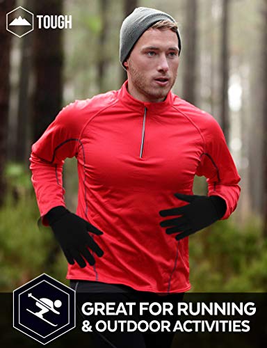 Tough Outdoors Touch Screen Running Gloves - Winter Glove Liners for Texting, Sports & Exercise - Lightweight Cold… - Image 7