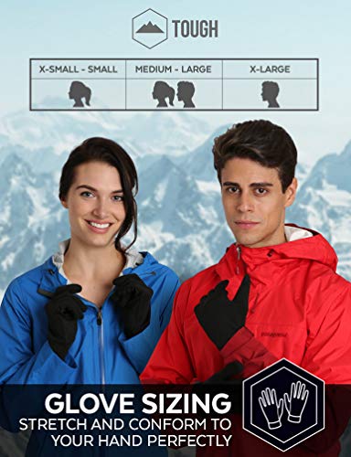 Tough Outdoors Touch Screen Running Gloves - Winter Glove Liners for Texting, Sports & Exercise - Lightweight Cold… - Image 8