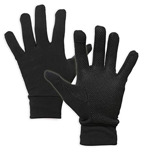 Tough Outdoors Touch Screen Running Gloves - Winter Glove Liners for Texting, Sports & Exercise - Lightweight Cold…