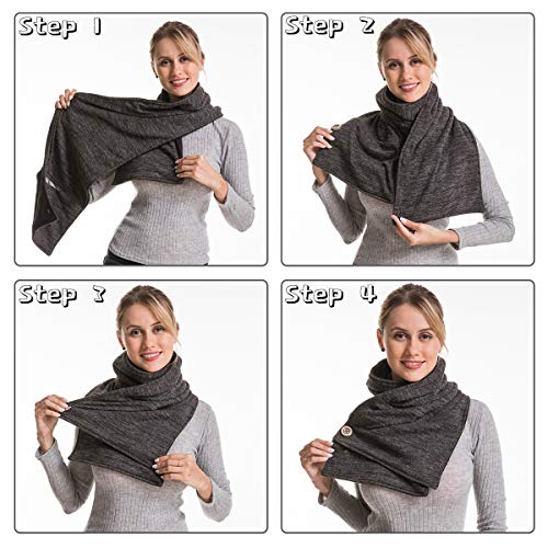 Travel Pocket Women Infinity Scarf Wife Girlfriend Christian Good Gift - Image 5