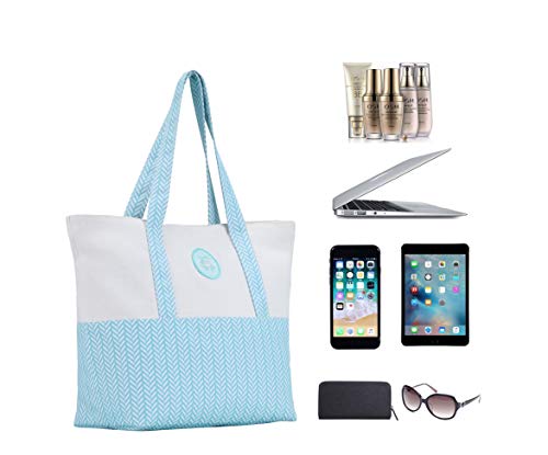 UCANDO Women Tote Bag for School Work Travel and Shopping Included a Dressing Bag - Image 5