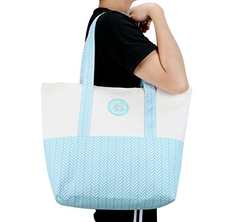 UCANDO Women Tote Bag for School Work Travel and Shopping Included a Dressing Bag - Image 6