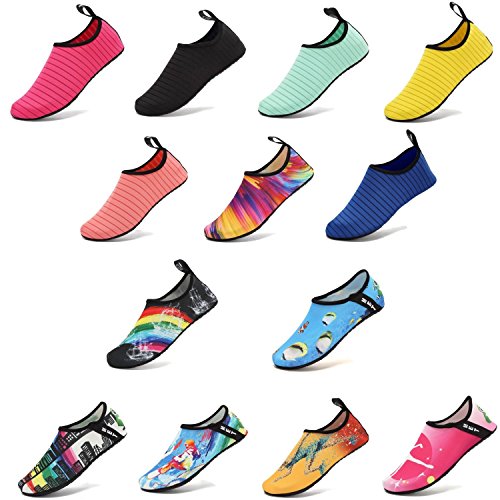 VIFUUR Water Sports Shoes Barefoot Quick-Dry Aqua Yoga Socks Slip-on for Men Women - Image 3