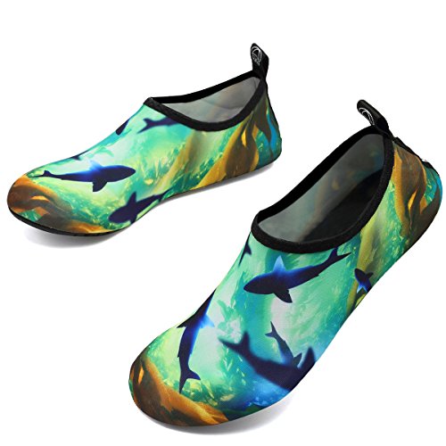VIFUUR Water Sports Shoes Barefoot Quick-Dry Aqua Yoga Socks Slip-on for Men Women - Image 4