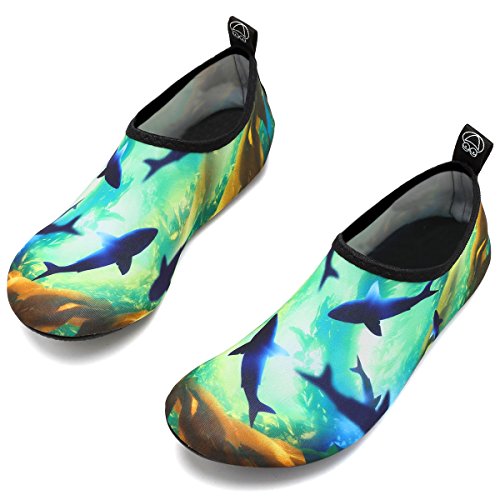 VIFUUR Water Sports Shoes Barefoot Quick-Dry Aqua Yoga Socks Slip-on for Men Women - Image 5