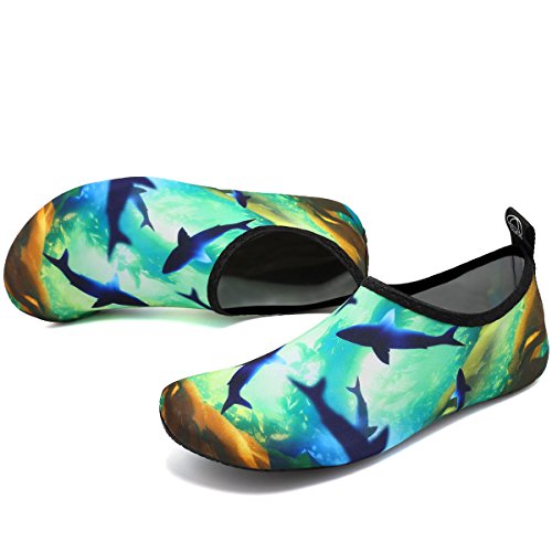 VIFUUR Water Sports Shoes Barefoot Quick-Dry Aqua Yoga Socks Slip-on for Men Women - Image 6