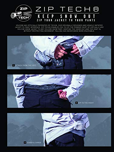 Volcom Women's Fawn Insulated Snowboard Ski Winter Hooded Jacket - Image 5