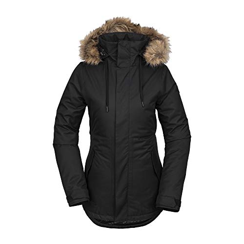 Volcom Women's Fawn Insulated Snowboard Ski Winter Hooded Jacket