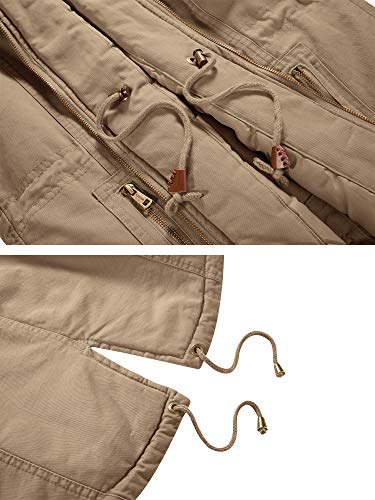 WenVen Women's Thickened Winter Quilted Cotton Jacket with Hood - Image 6