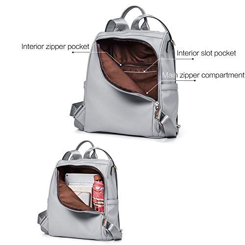 CLUCI Women Backpack Purse Fashion Leather Large Designer Travel Ladies College Shoulder Bags - Image 5