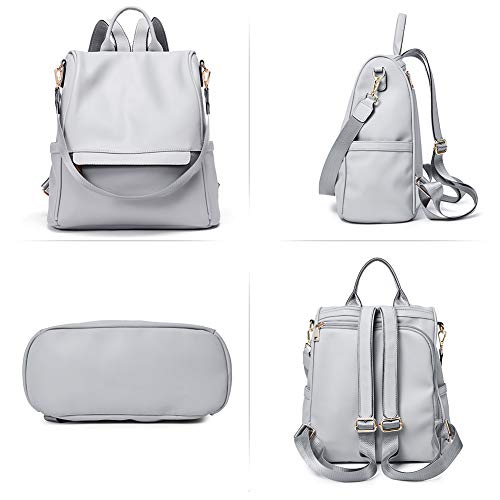 CLUCI Women Backpack Purse Fashion Leather Large Designer Travel Ladies College Shoulder Bags - Image 7