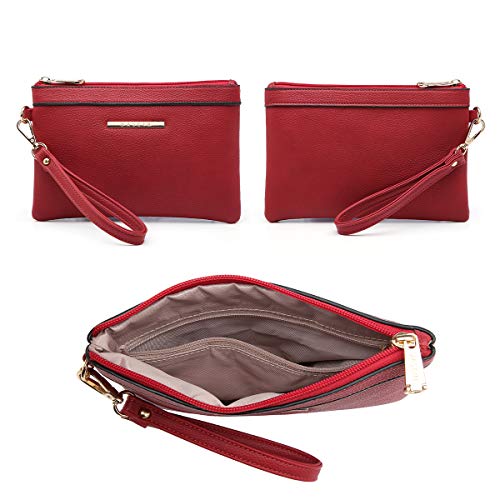 Women Ostrich Handbag Fashion Ladies Shoulder Bag Top Handle Satchel Purse 2 Pieces Set - Image 8