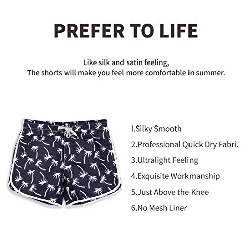 Womens Board Shorts Beach Quick Dry Fabric Swim Slim Trunks Ocean Travel Sports - Image 5