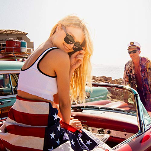 Woodies Walnut Wood Sunglasses with Dark Polarized Lenses for Men and Women | 100% UVA/UVB Ray Protection - Image 5