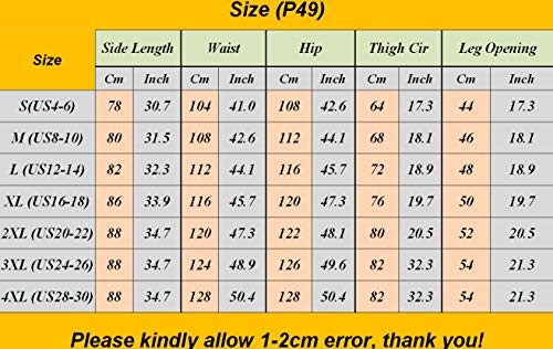 YESNO P60 Women Jeans Cropped Pants Overalls Jumpsuits Hand Painted Poled Distressed Casual Loose Fit - Image 6