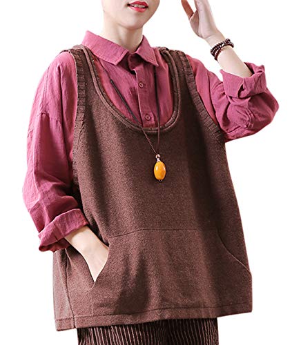 YESNO Long Sleeve Dress for Women Casual Boho Floral Drawstring Waist Maxi Dress with Pockets ED6