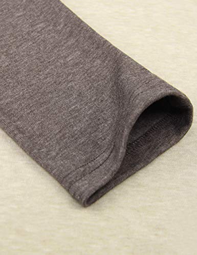 Youtalia Women's Hoodie Sweatshirt Long Sleeve Cowl Neck Pullover Color Block Thin Tunic Top - Image 5