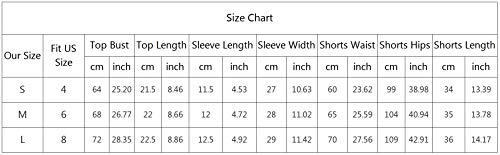 ZAFUL Women's Two Piece Outfit Off Shoulder Crop Top and Striped Shorts Set (Black, S) - Image 7