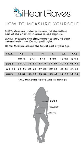 iHeartRaves Metallic Booty Shorts - Shiny Bottoms for Raves, Festivals, Costumes - Image 6