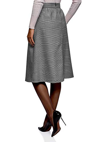 oodji Ultra Women's A-Line Skirt with Pockets - Image 3