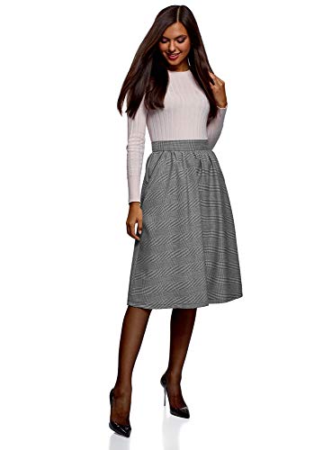 oodji Ultra Women's A-Line Skirt with Pockets - Image 6